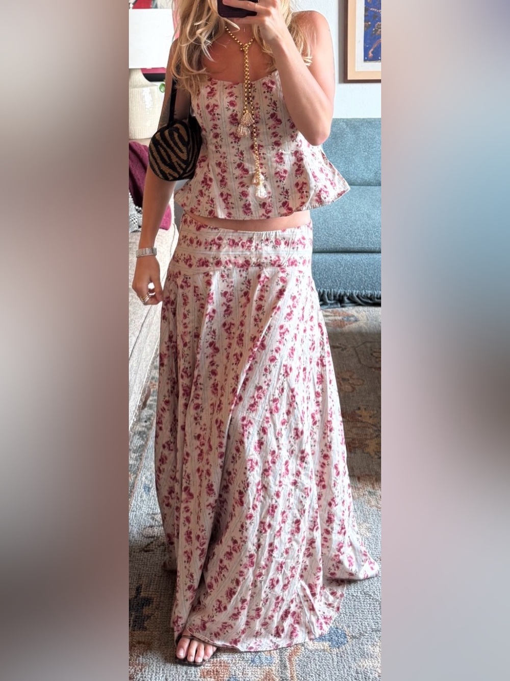abercrombie floral set